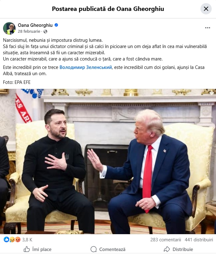 DE ULTIMĂ ORĂ: Grindeanu îi solicită lui Bolojan să anuleze imediat propunerea de numire a Oanei Gheorghiu în funcția de vicepremier DE ULTIMĂ ORĂ: Grindeanu îi solicită lui Bolojan să anuleze imediat propunerea de numire a Oanei Gheorghiu în funcția de vicepremier. „Pentru a preveni compromiterea relației cu Statele Unite”