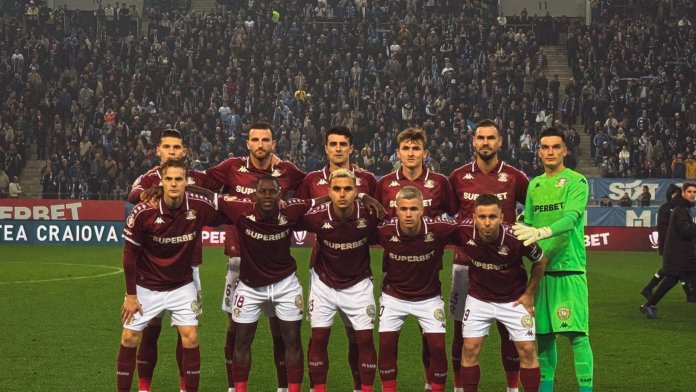 Conflict între suporteri la partida Rapidului: patru indivizi evacuați, doi sancționați cu amenzi