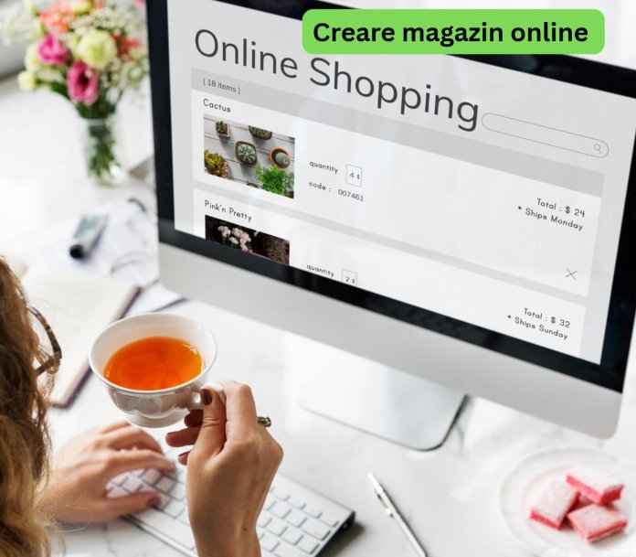 creare magazin online