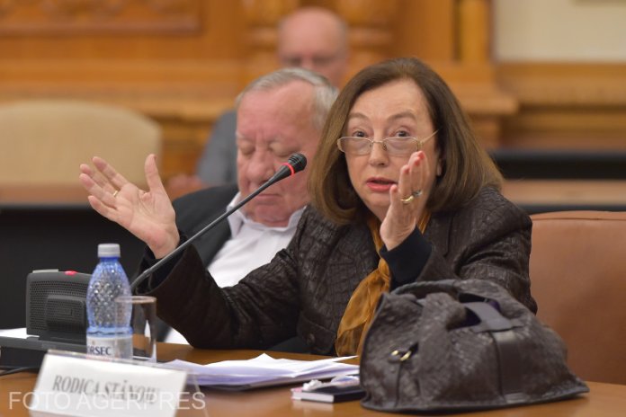 Rodica Stănoiu a murit. Ex-ministrul Justiției din Guvernul Năstase avea 86 de ani.