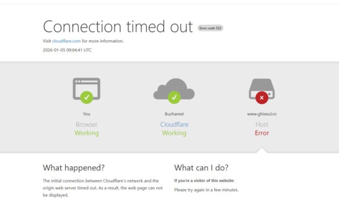 Ghișeul.ro a căzut pentru a doua oară în acest an