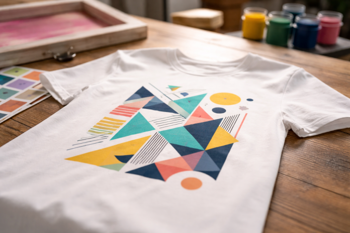 Tricourile personalizate pot fi realizate cu desene geometrice?