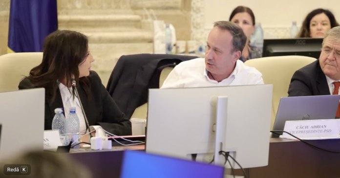 Derapaj în Parlament: Câciu a lovit cu pumnul în masă și a strigat către președinta comisiei de buget: „Doresc...
