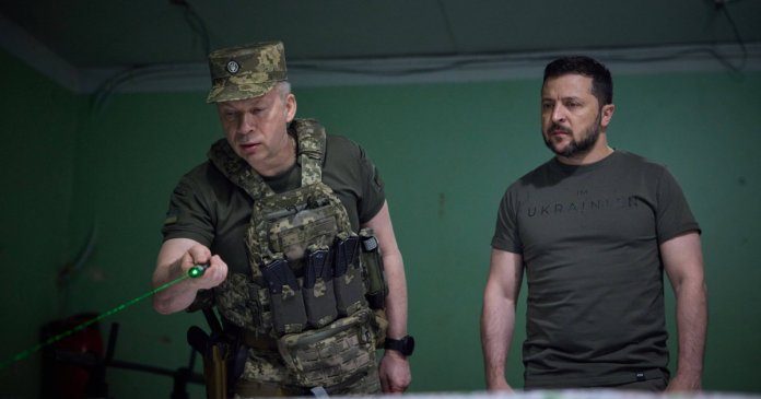 Volodimir Zelenski a demis pe comandantul-șef al Armatei ucrainene, Oleksandr Sîrski